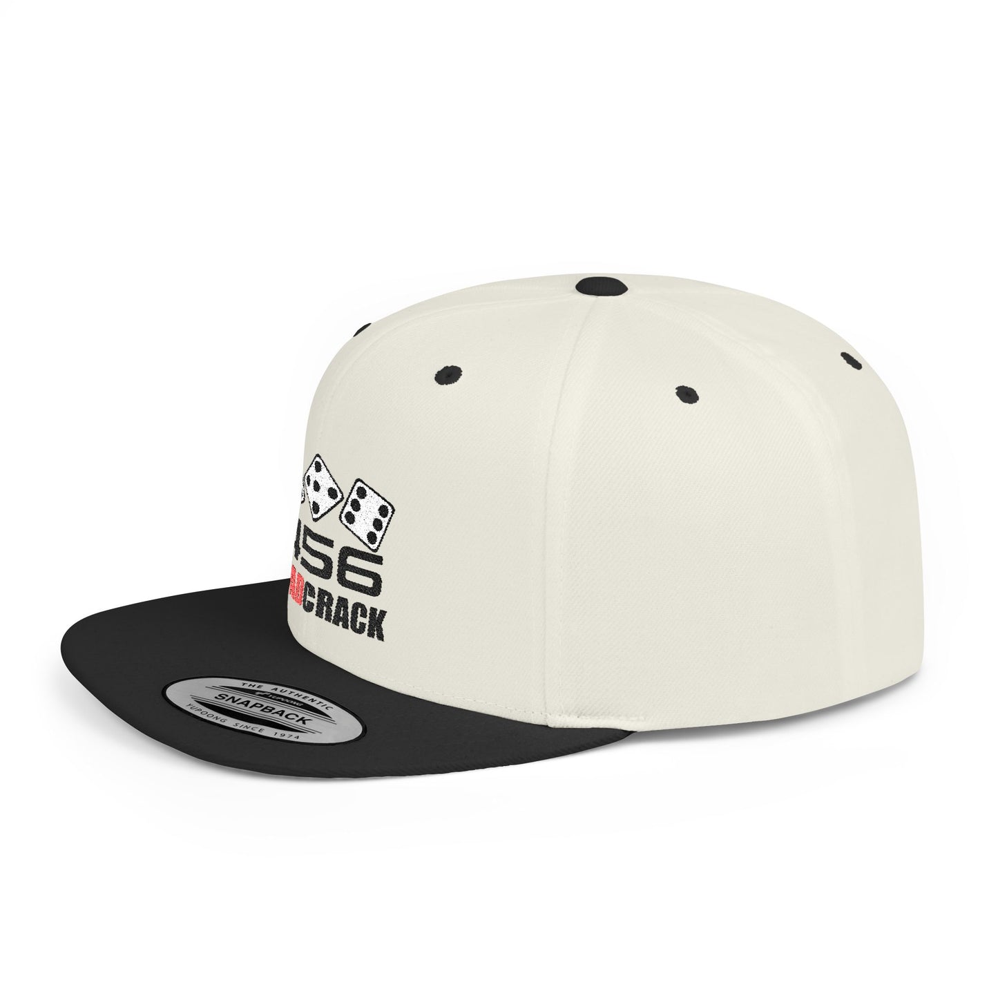 456 Flagship - Flat Bill Snapback Hat (Embroidered)