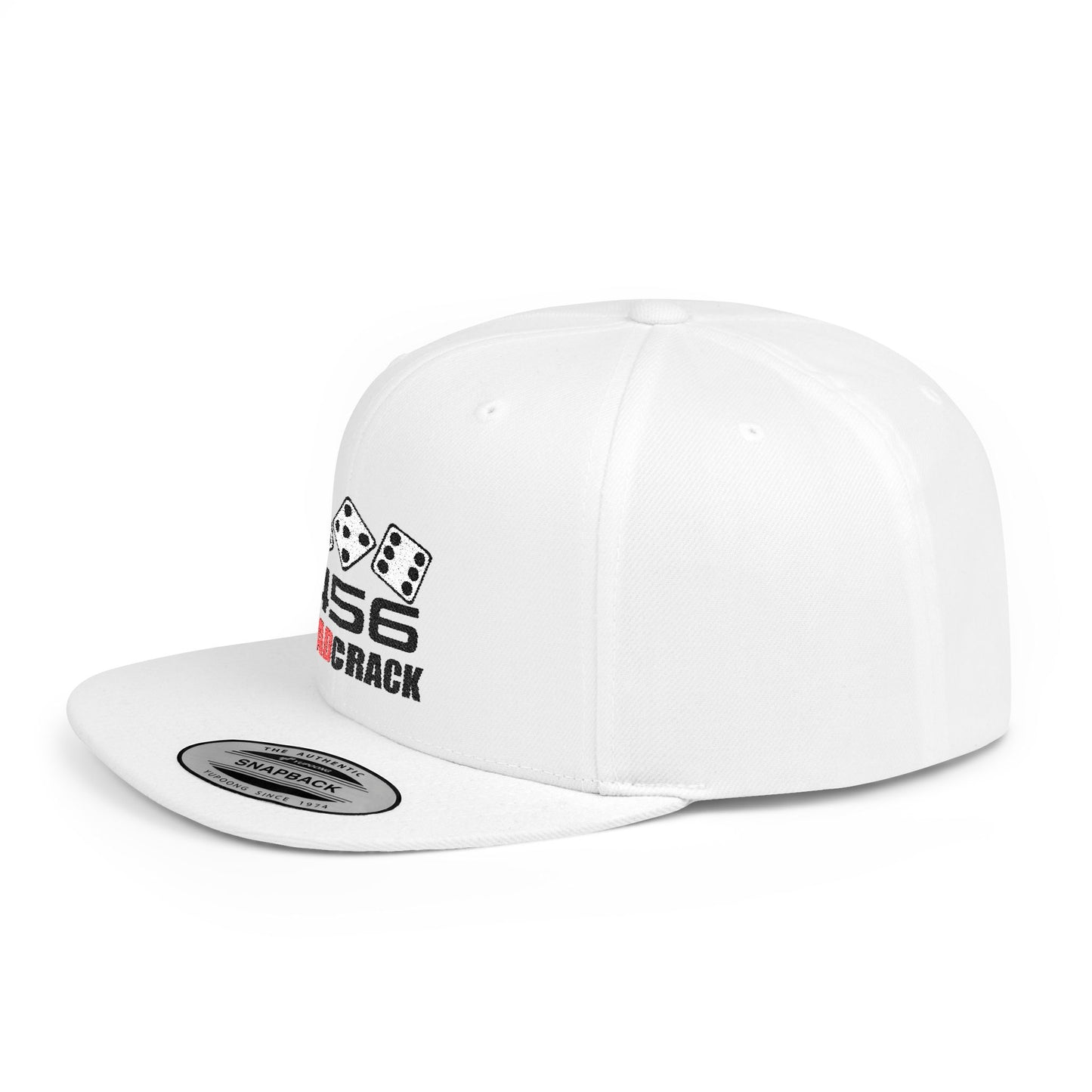 456 Flagship - Flat Bill Snapback Hat (Embroidered)