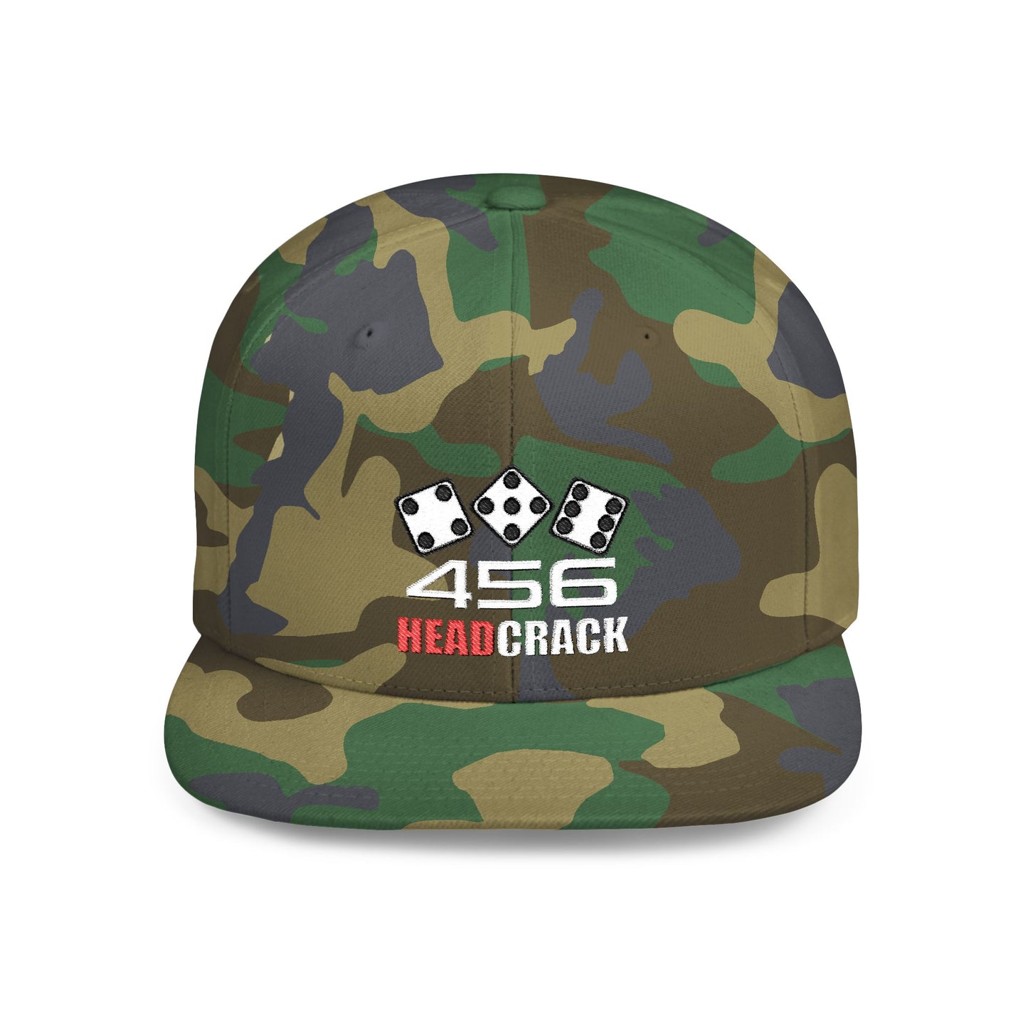 456 Flagship - Flat Bill Snapback Hat (Embroidered)