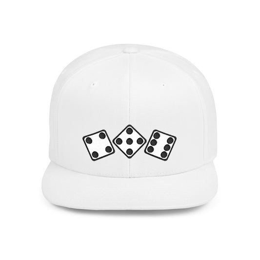 456 Diced Out - Flat Bill Snapback (Embroidered)